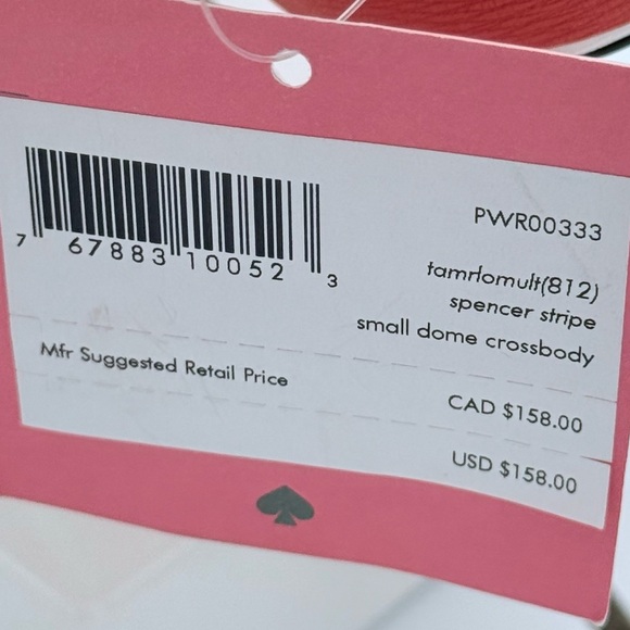 Kate Spade Spencer Crossbody Bag Orange NWT - Picture 4 of 12